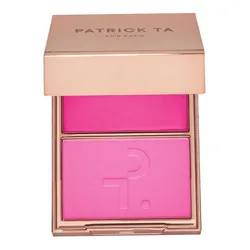 Phấn Má Hồng Patrick Ta Double-Take Cream And Power Blush Duo Màu She's Giving Hồng Lạnh