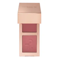 Phấn Má Hồng Patrick Ta Major Headlines Double-Take Crème & Powder Blush Duo Mini - She Goes To The Gym