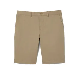 Quần Short Nam Lacoste Chino FH3347 CB8 Màu Be Đậm Size 40