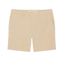 Quần Short Nam Lacoste  Slim Fit Commuter FH3014 02S Màu Be Size 40