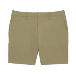 Quần Short Nam Lacoste  Slim Fit Commuter FH3014 BMY Xanh Kaki Size 44