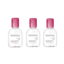 Set 3 Nước Tẩy Trang Bioderma Sensibio H20 Micellar Water