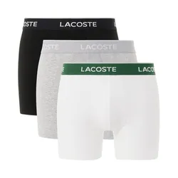 Set 3 Quần Lót Nam Lacoste 3-Pack Stretch Cotton Trunks 6H1290 NUA Phối Màu Size S