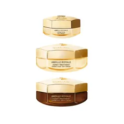 Set Dưỡng Da Guerlain Abeille Royale 3-Piece Gift Set (Day Cream 50ml + Night Cream 50ml + Eye Cream 15ml)
