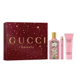 Set Nước Hoa Nữ Gucci Flora Gorgeous Gardenia EDP 3 Món (EDP 100ml + EDP 10ml + Body Lotion 50ml)