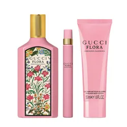 Set Nước Hoa Nữ Gucci Flora Gorgeous Gardenia EDP 3 Món (EDP 100ml + EDP Mini 10ml + Body Lotion 50ml)