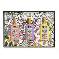 Set Nước Hoa Nữ Gucci Mini Flora EDP 3 Món (3 x 5ml)
