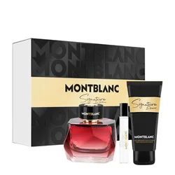 Set Nước Hoa Nữ Montblanc Signature Elixir EDP 3 Món (90ml + Mini 7.5ml + Body Lotion 100ml)