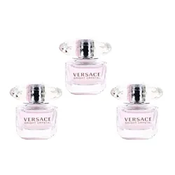 Set Nước Hoa Nữ Versace Bright Crystal EDT 3 Món ( 5ml x 3)