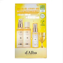 Set Serum Xịt Dưỡng Căng Bóng D'Alba Piedmont First Spray 100ml + 100ml + 50ml