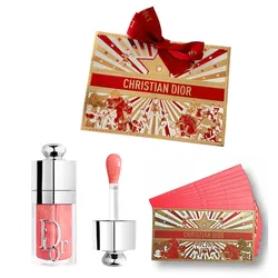 Set Son Dưỡng Dior Addict Lip Glow Oil 087 Spicy Màu Nude Hồng Ấm + 8 Bao Lì Xì Dior + Túi Giấy