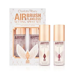 Set Xịt Khóa Nền Charlotte Tilbury Airbrush Flawless Setting Spray 34ml x 2