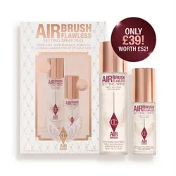 Set Xịt Khóa Nền Makeup Charlotte Tilbury Airbrush Flawless Setting Spray 100ml + 34ml