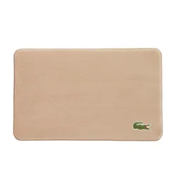 Thảm Sàn Lacoste Crocodile Memory Foam Bath Rug R16752N151930NT Sand Màu Vàng Cát