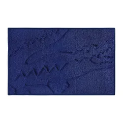 Thảm Sàn Lacoste Heritage Bath Rug Surf Blue Màu Xanh Biển