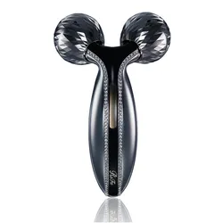Thanh Lăn Massage Nâng Cơ, Giảm Nhăn Và Trẻ Hoá Da MTG Refa Crystal Massager CR1931B Màu Đen
