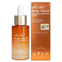 Tinh Chất Hỗ Trợ Mờ Thâm, Sáng Da Oh!Oh! Daily Nia23 Advanced Correcting Serum
