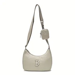Túi Đeo Chéo MLB Basic Sporty New York Yankees Crossbody Bag 3ACRB045N-43SAS Màu Xám