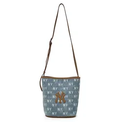 Túi Đeo Chéo MLB&nbsp;Denim Classic Monogram New York Yankees 3ABMMV65N-50BLL Màu Xanh Blue