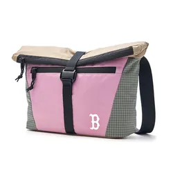 Túi Đeo Chéo MLB Korea Basic Golf Core Crossbody Bag Boston Red Sox 3ACRB025N-43PKP Màu Hồng Nâu