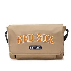 Túi Đeo Chéo MLB Varsity Nylon Messenger Bag New York Yankees 3ACRL014N-43BGD Màu Be