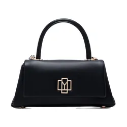 Túi Đeo Chéo Nữ Lyn Berlyn Top Handle Handbag - Black L26CBWB001 Màu Đen