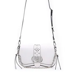 Túi Đeo Chéo Nữ Lyn Bianca Infinite S Crossbody Bag - Off-White L26SBWA007 Màu Trắng