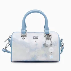 Túi Đeo Chéo Nữ Lyn Cosmic Burton Duffle S Handbag - Printed Blue L25FBWA112 Màu Xanh Blue