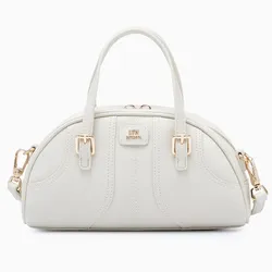Túi Đeo Chéo Nữ Lyn Dandi Top Handle Handbag - Ivory L26CBWA038 Màu Trắng Kem