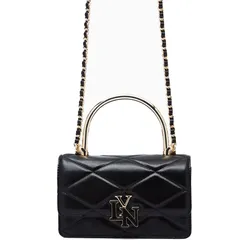 Túi Đeo Chéo Nữ Lyn Estella Mini Crossbody Bag - Black L26CBWA146 Màu Đen