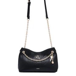 Túi Đeo Chéo Nữ Lyn Gastonica M Crossbody Bag - Black L26CBWA155Màu Đen