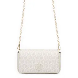Túi Đeo Chéo Nữ Lyn Rubik Crossbody Bag - Light Beige L26CBWA013 Màu Be Nhạt