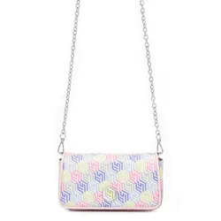 Túi Đeo Chéo Nữ Lyn Rubik Crossbody Bag - Multi L26CBWA013 Phối Màu