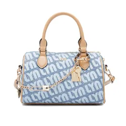 Túi Đeo Chéo Nữ Lyn Tinashe S Crossbody Bag - Printed Blue Variation 2 L26CBWA090 Màu Xanh Blue