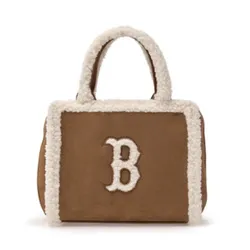 Túi Đeo Chéo Nữ MLB Basic Mustang Small Tote Bag Bos 3AORS0746-43CAS Màu Nâu