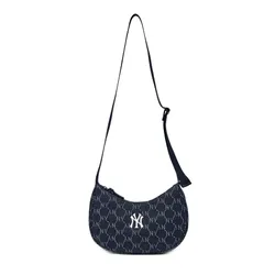 Túi Đeo Chéo Nữ MLB JQD Denim New York Yankees 3ABQMV45N-50INS Màu Xanh Navy