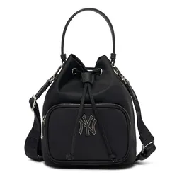 Túi Đeo Chéo Nữ MLB Nylon Bucket Bag Boston Red Sox 3ABMS042N-50BKS Màu Đen