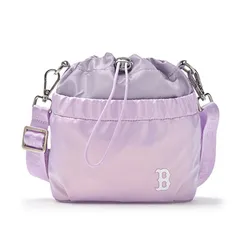 Túi Đeo Chéo Trẻ Em MLB Kids' Drawstring Mini Bucket Bag Boston Red Sox 7ACRB065N-43LDL Màu Tím