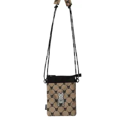 Túi Đeo Chéo Unisex Lifework Radog Flat Phone Bag Pattern LW235BG404 Màu Be