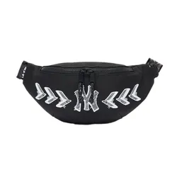 Túi Đeo Hông MLB Thin Ball Hip Sack 3AHSM032N-50BKS Màu Đen