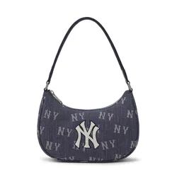 Túi Đeo Vai MLB Monogram New York Yankees Shoulder Bag Sh3ABQS224N 50INS Màu Xanh
