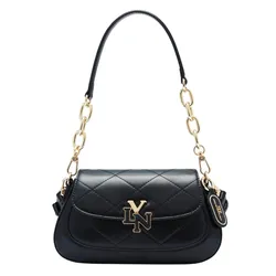 Túi Đeo Vai Nữ Lyn Alenza S Shoulder Bag L26CBWA133 Black Màu Đen