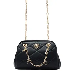Túi Đeo Vai Nữ Lyn Casey Mini Shoulder Bag L26CBWA095 Black Màu Đen