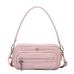 Túi Đeo Vai Nữ Lyn Duncan Shoulder Bag L26CBWA170 Nude Màu Hồng