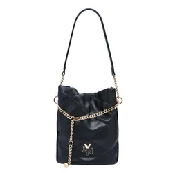 Túi Đeo Vai Nữ Lyn Estella S Shoulder Bag L26CBWA145 Black Màu Đen