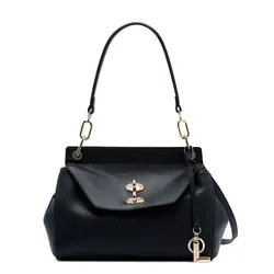 Túi Đeo Vai Nữ Lyn Jardin Top Handle S Handbag - Black L26CBWC004 Màu Đen