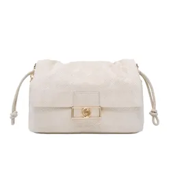 Túi Đeo Vai Nữ Lyn Montana Infinite M Shoulder Bag L26CBWA063 Ivory Màu Trắng