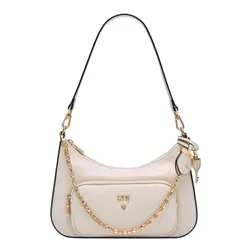 Túi Đeo Vai Nữ Lyn Re-Edit Rosee Quilt M Shoulder Bag L26CBWA121 Ivory Màu Trắng