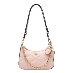 Túi Đeo Vai Nữ Lyn Re-Edit Rosee Quilt S Shoulder Bag L26CBWA123 Light Pink Màu Hồng