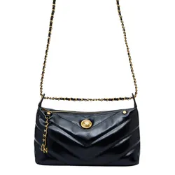 Túi Đeo Vai Nữ Lyn Starita S Shoulder Bag L26CBWB038 Black Màu Đen